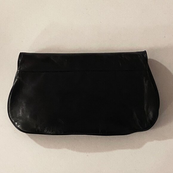 Tory Burch Black Logo Clutch Bag - Picture 9 of 9